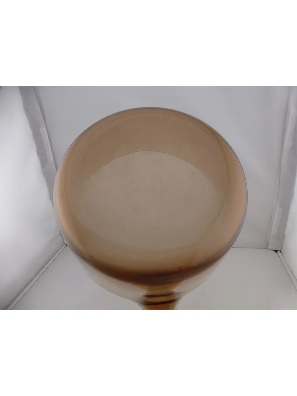 Vintage Visions Corning Amber Glass Saucepan 1.5 Liter Pot with Lid V-1.5-B H3